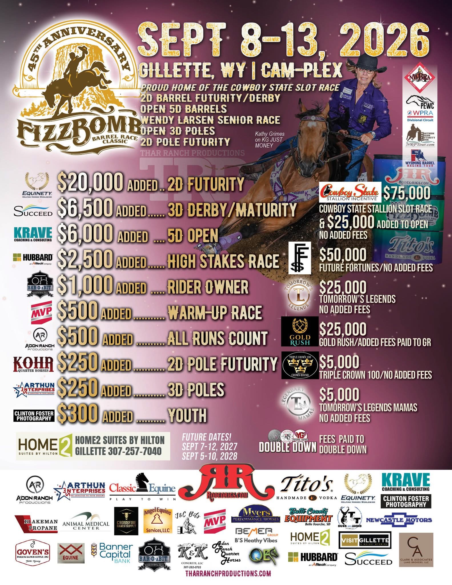 Fizz Bomb Classic 45th Anniversary event flyer