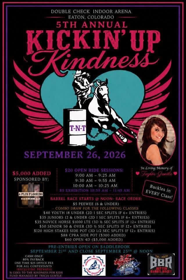 Kickin’ Up Kindness $5k Added event flyer
