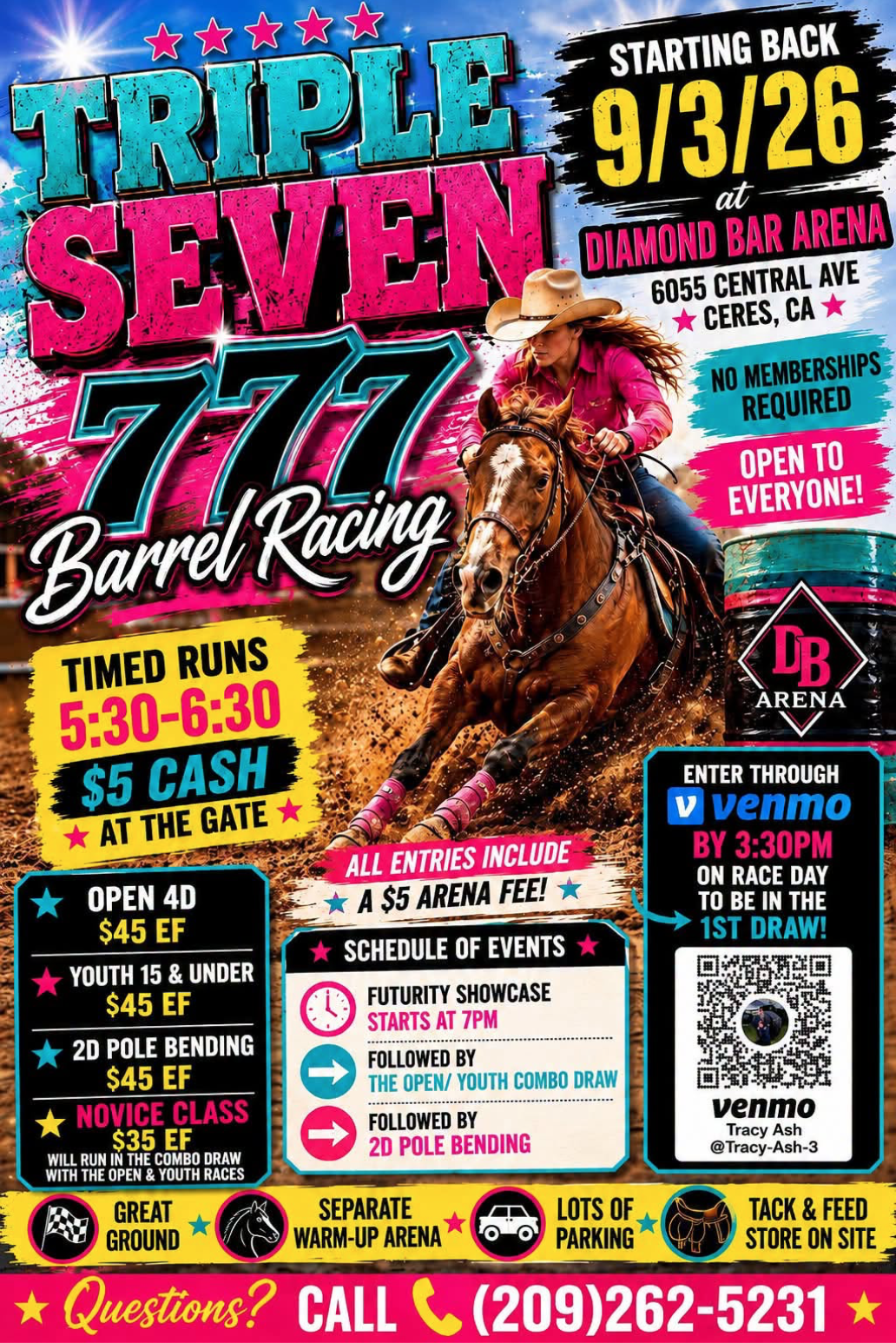Triple Seven Thursday Nights event flyer